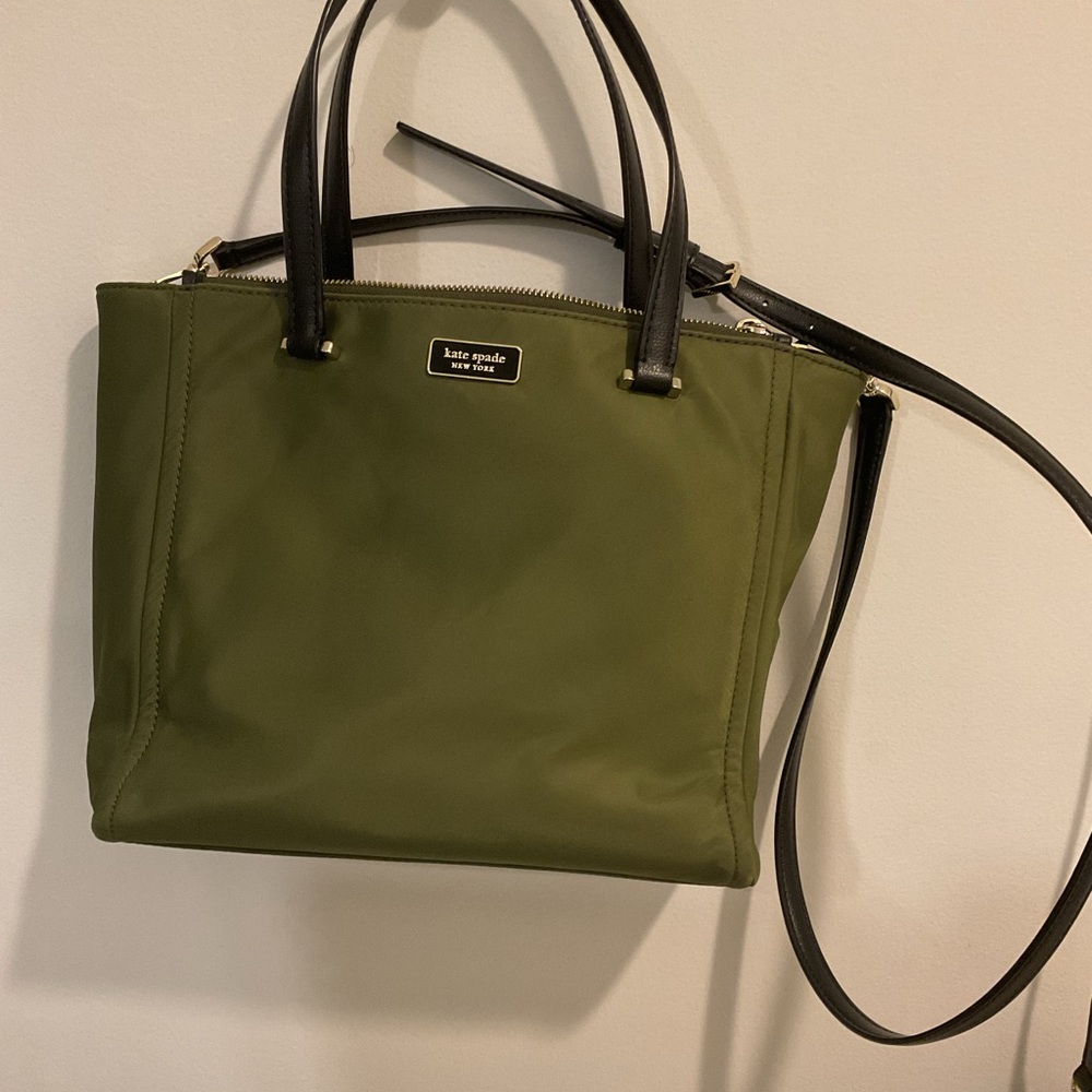 Kate Spade Army Green Bag